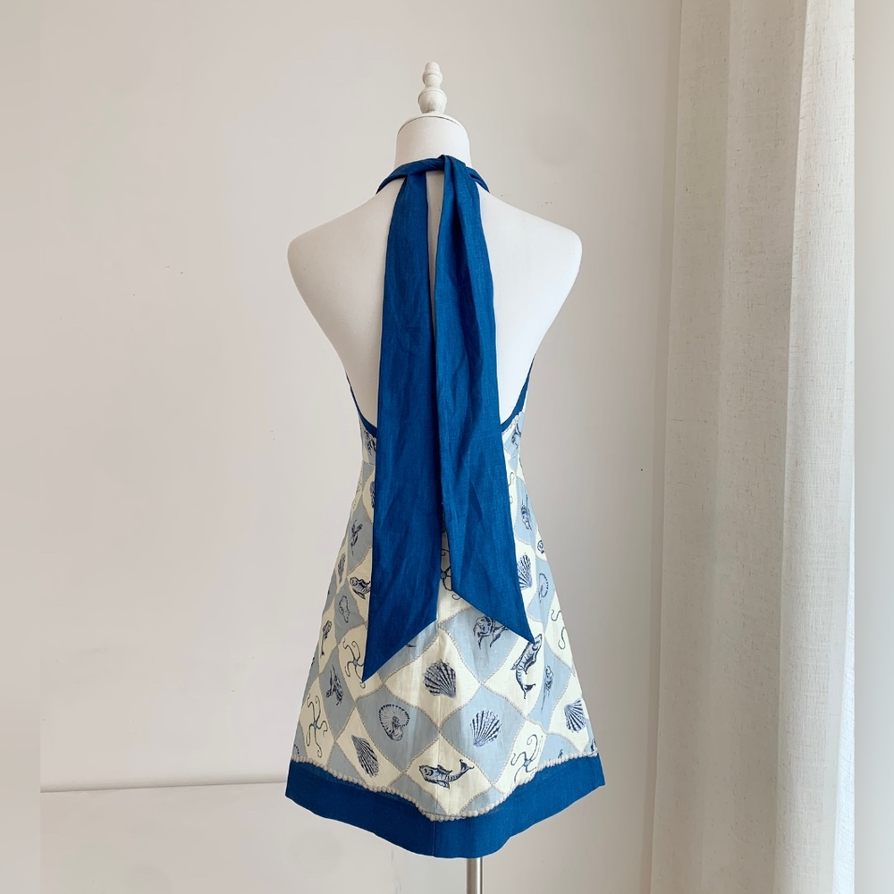 Alemais Pia printed linen minidress - Picture 9 of 13